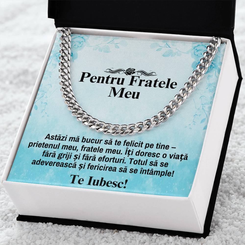 Pentru Fratele Meu - Lantisor Cuban Love