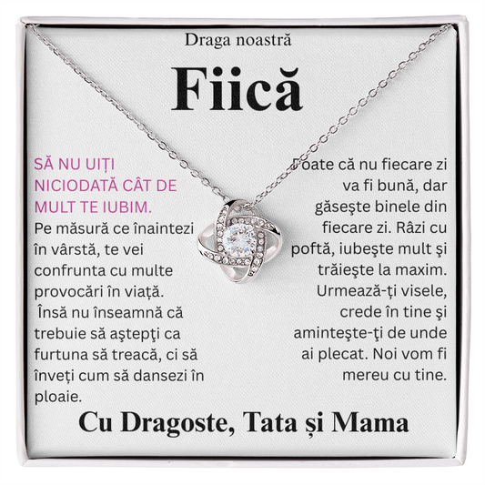 Gift for my daughter – Love Knot Necklace