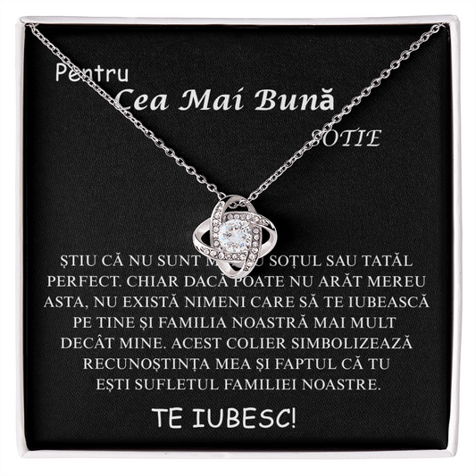 Gift for my Wife – Love Knot Necklace