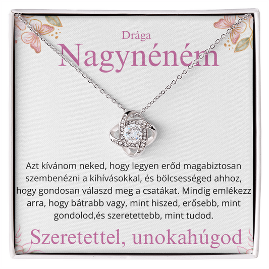 Különleges ajándek a dear nagynénémnek