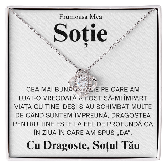 Gift for Wife – Love Knot Necklace