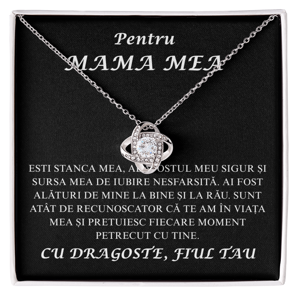 Draga Mamă - Colier Love Knot