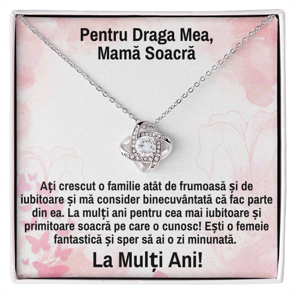 My Dear Mother-in-Law - Love Knot Forever Necklace