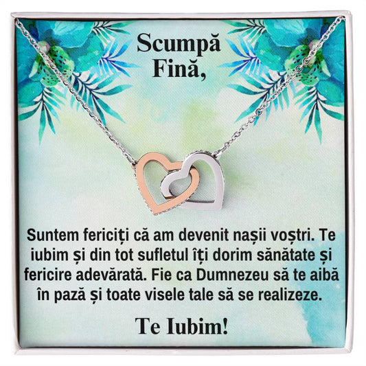 Dear Fine – Pair of Hearts Necklace