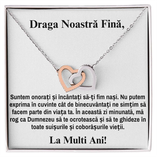 Our Dear Fina – Pair of Hearts Necklace
