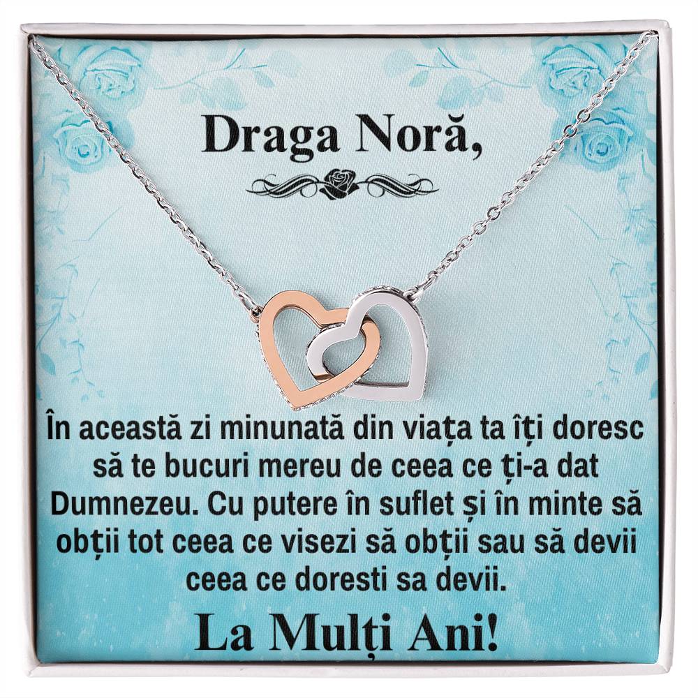 Dear Nora - Pair of Hearts Necklace!