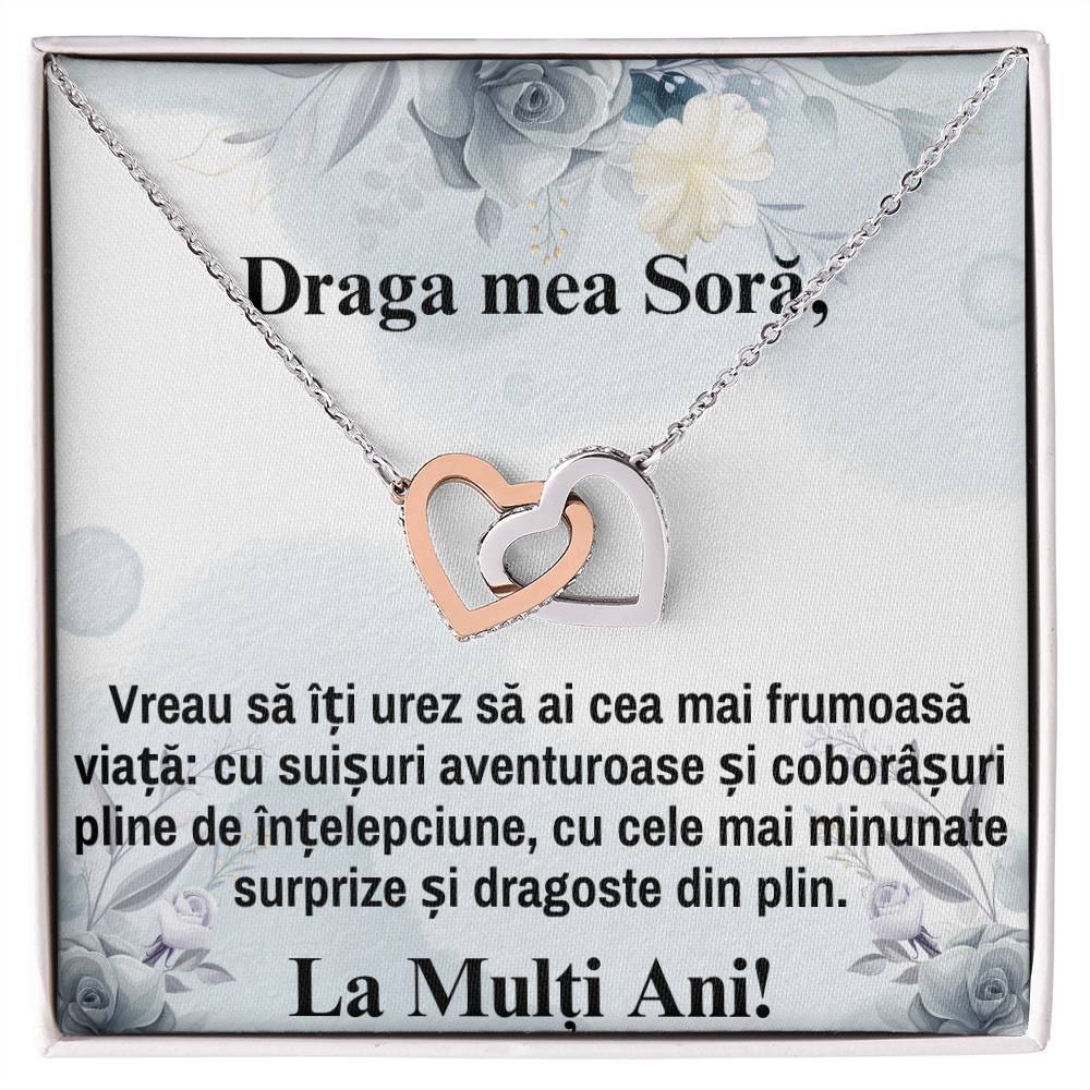 Draga mea, Surioara – Colier Inimi Pereche