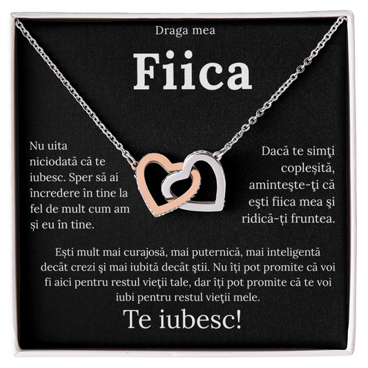 Gift for my daughter – Pair of Hearts Necklace