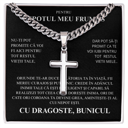 Gift For My Nephew - Cross Necklace