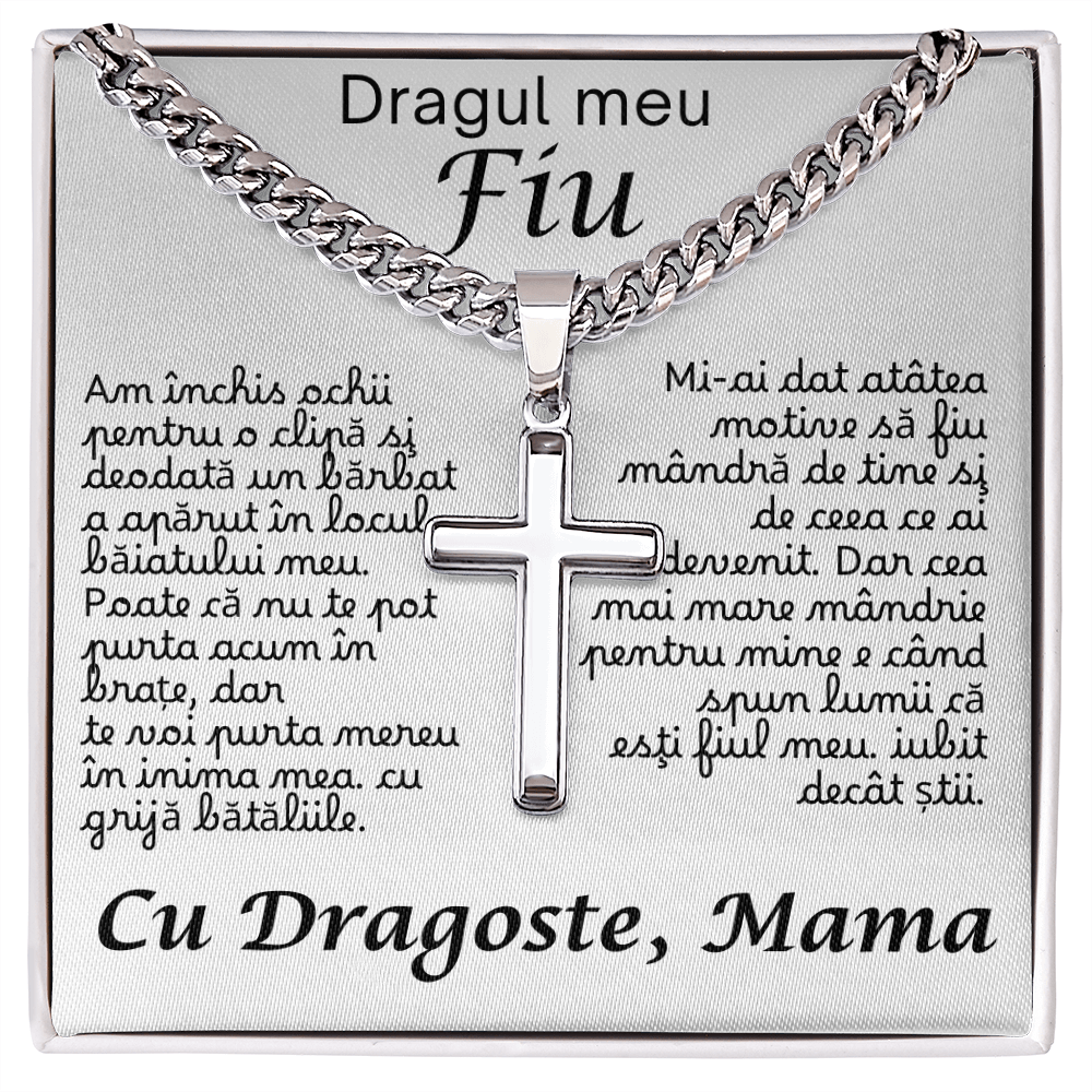 For my son - Cross Necklace