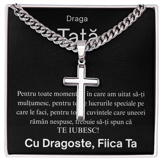 Gift For Dad - Cross Necklace
