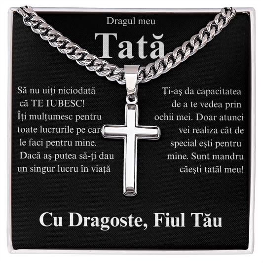 Dad Gift - Cross Necklace