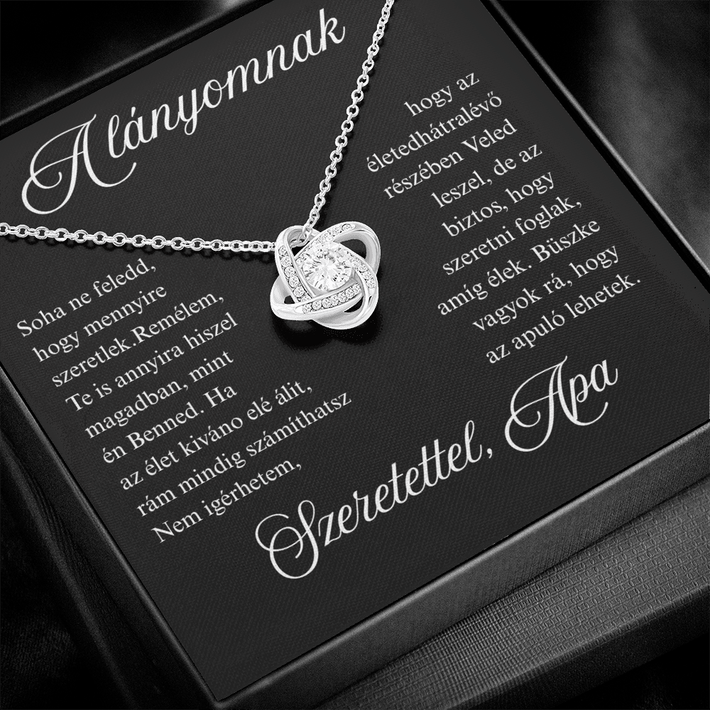 Necklace for my dear daughter