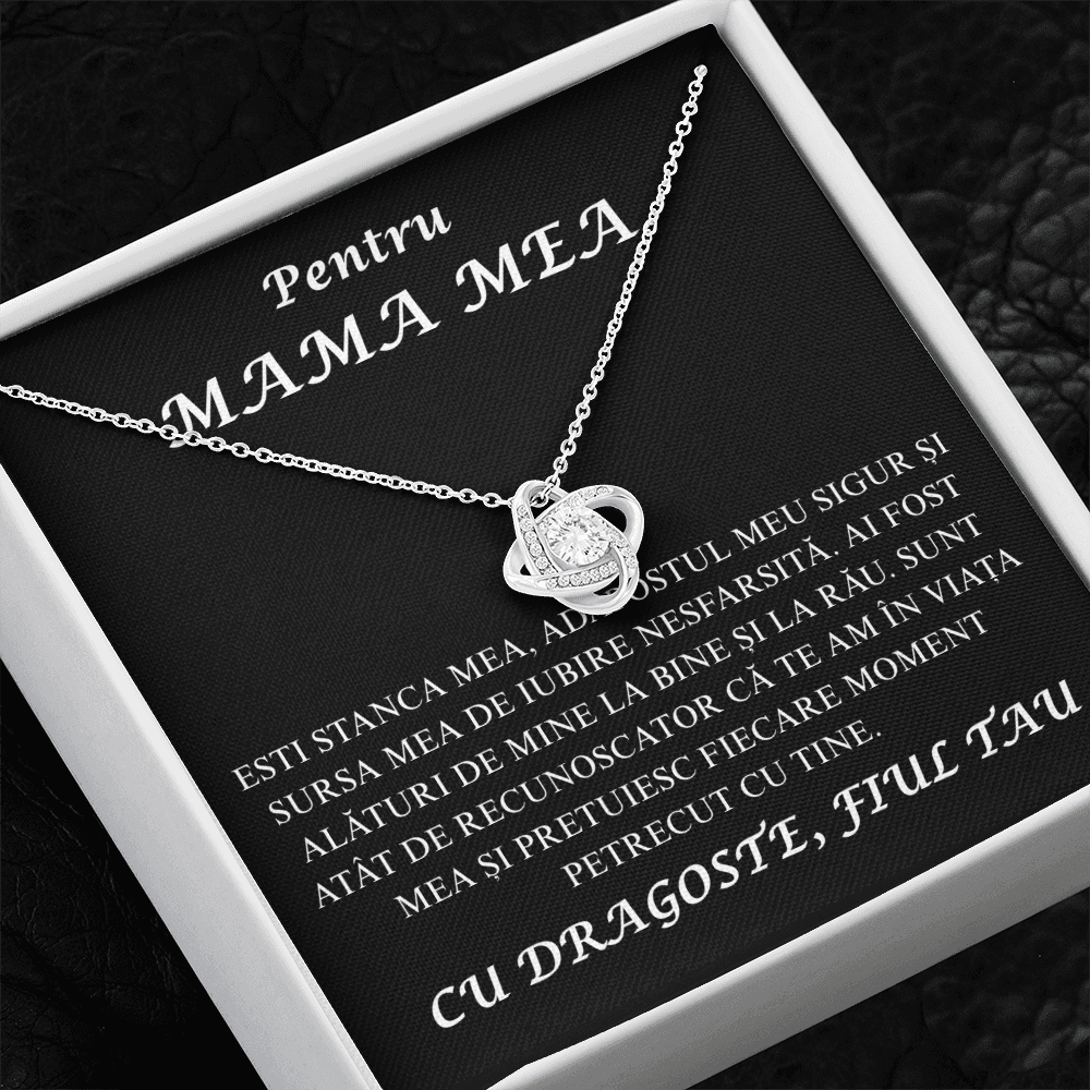 Draga Mamă - Colier Love Knot