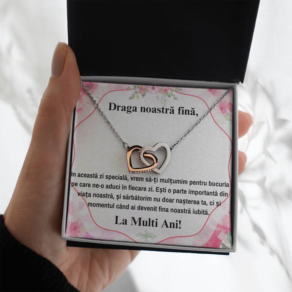 For Fina – Pair of Hearts Necklace