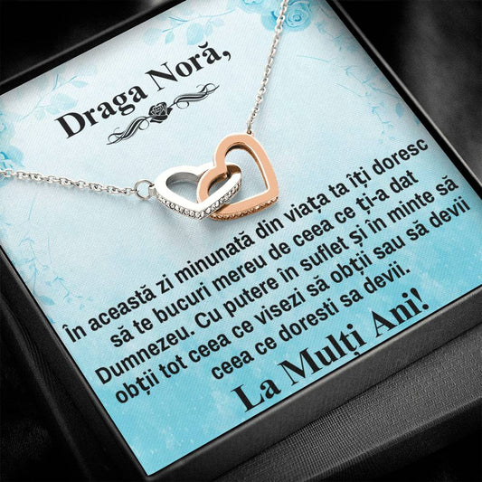 Dear Nora - Pair of Hearts Necklace!