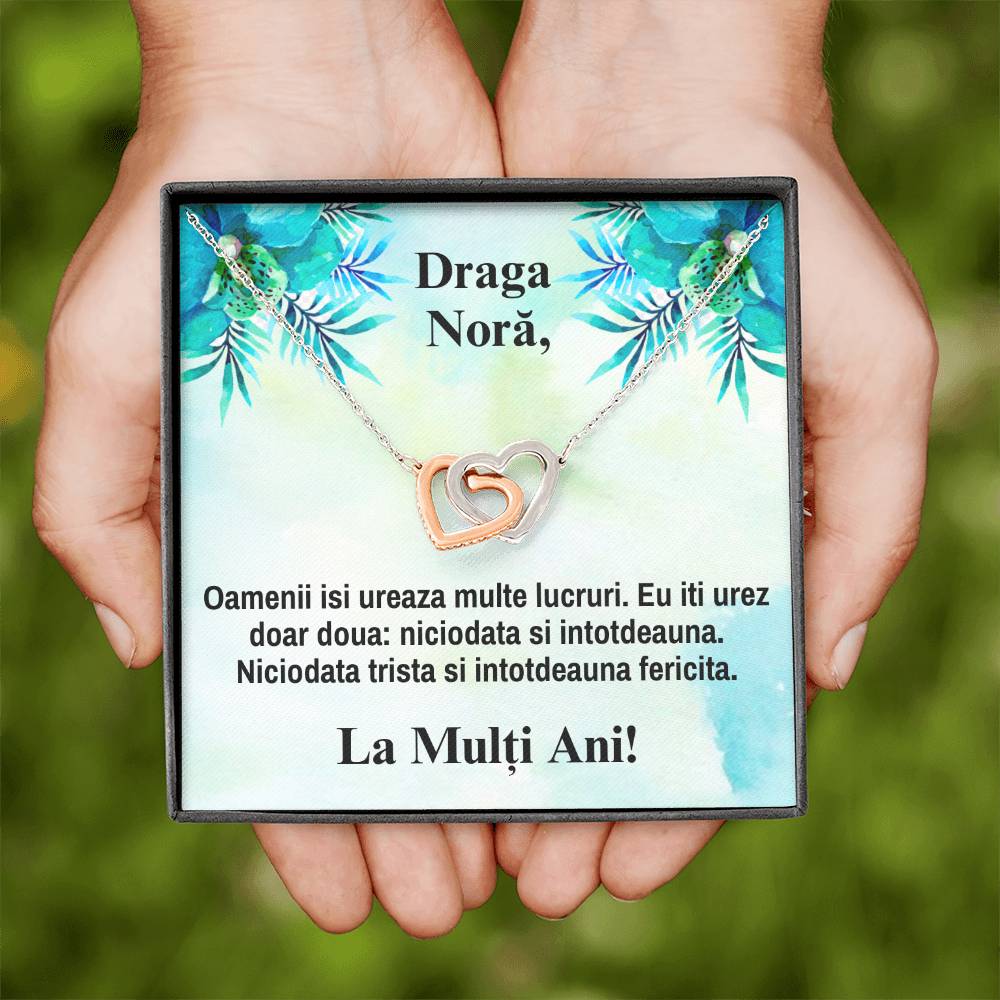 Dear Nora - Pair of Hearts Necklace