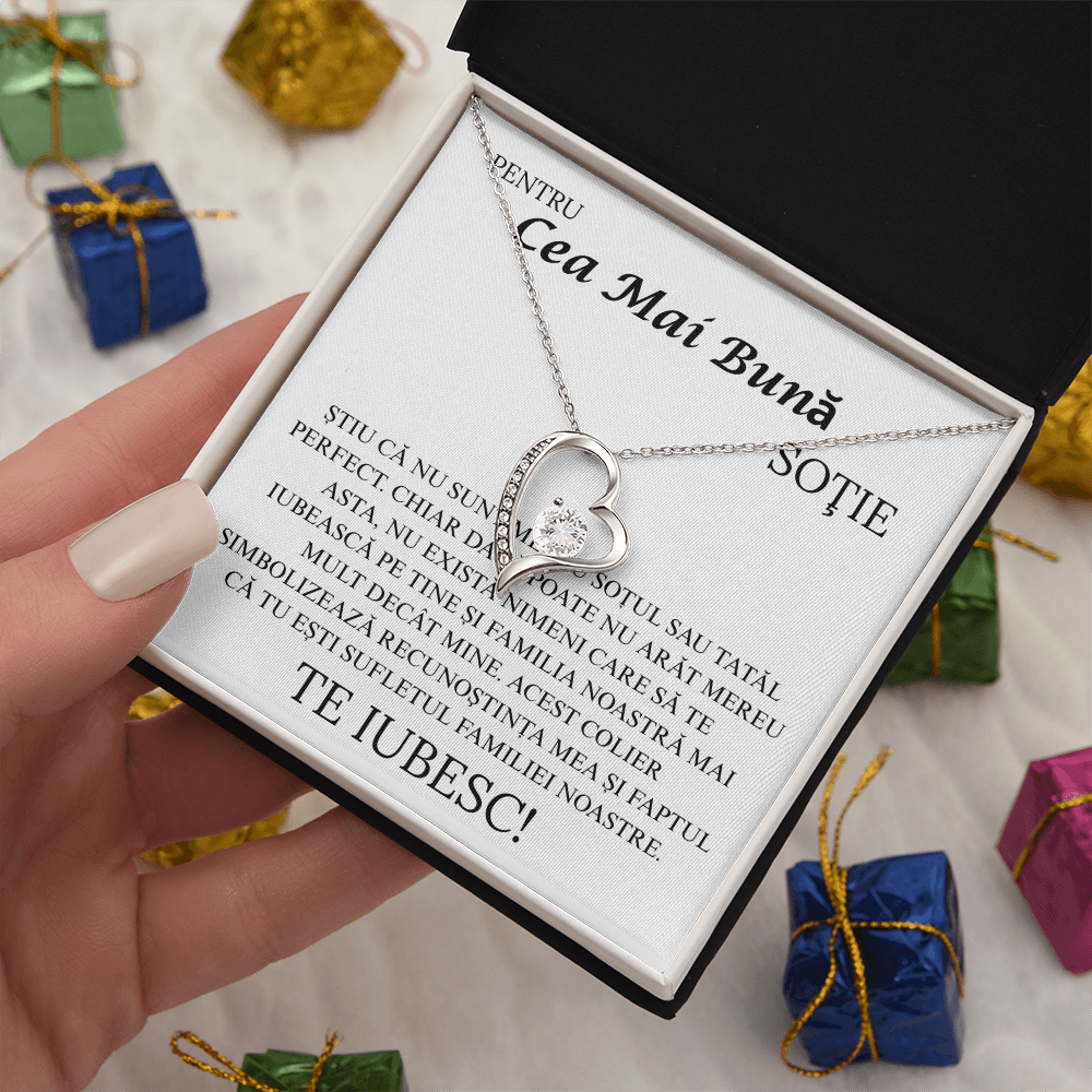 Gift for my beautiful Wife - Heart Necklace