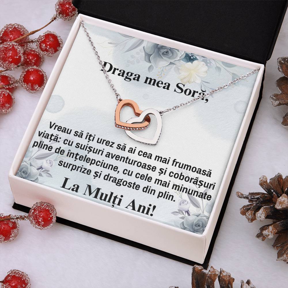 Draga mea, Surioara – Colier Inimi Pereche