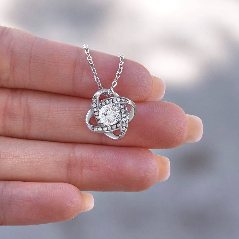 My Dear Mother-In-Law - Love Knot Forever Necklace