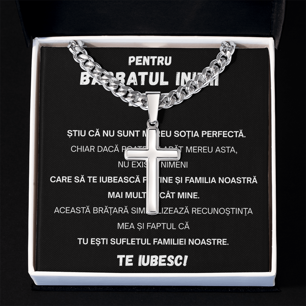 Cadou Pentru Fiu- Lantisor  Cruce