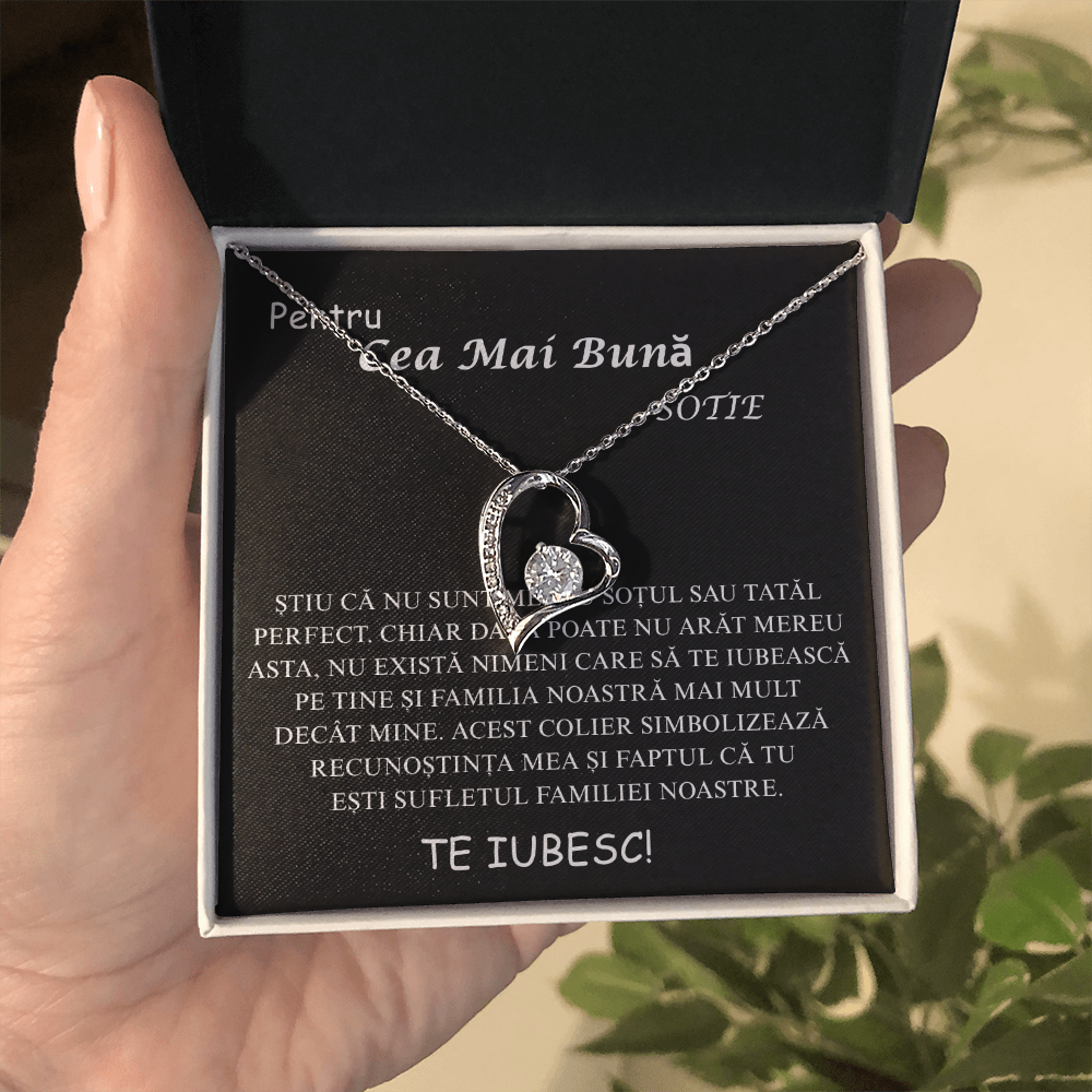 Gift for my beautiful Wife - Heart Necklace
