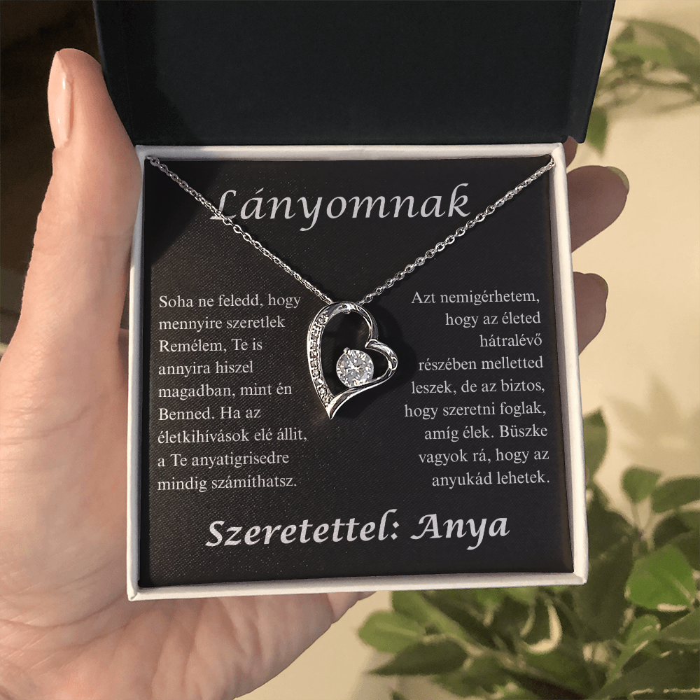 Nyaklánc a drága lányomnak