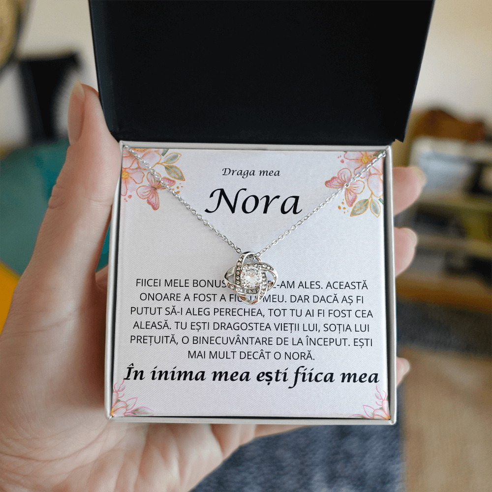 Gift for my daughter-in-law - Love Knot Necklace