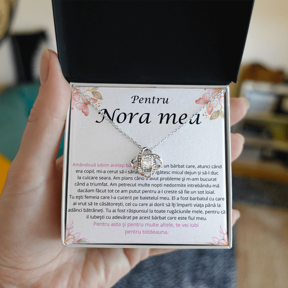 Gift for my daughter-in-law - Love Knot Necklace
