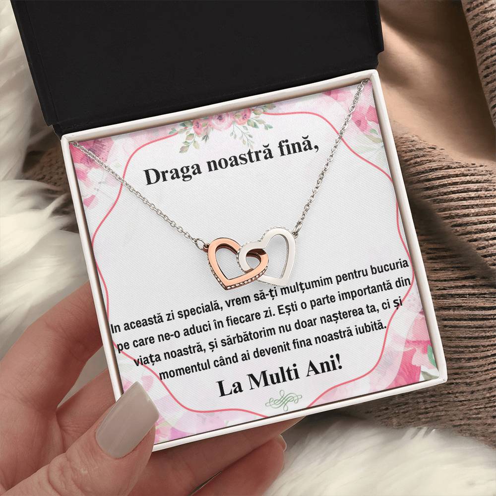 For Fina – Pair of Hearts Necklace
