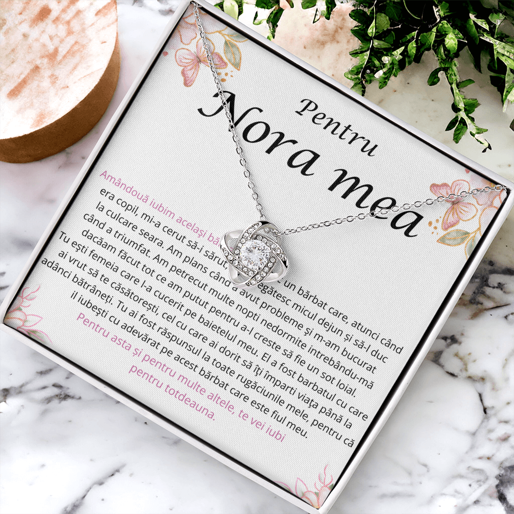 Gift for my daughter-in-law - Love Knot Necklace