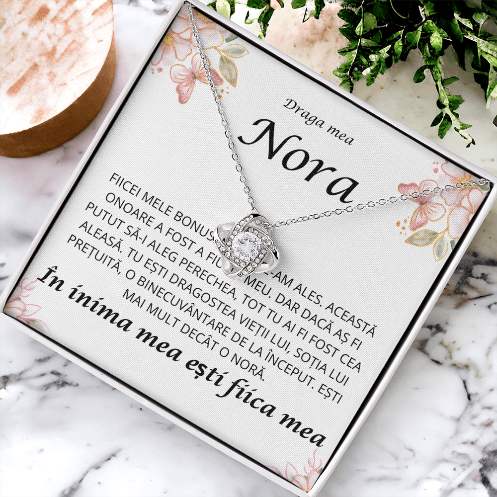Gift for my daughter-in-law - Love Knot Necklace