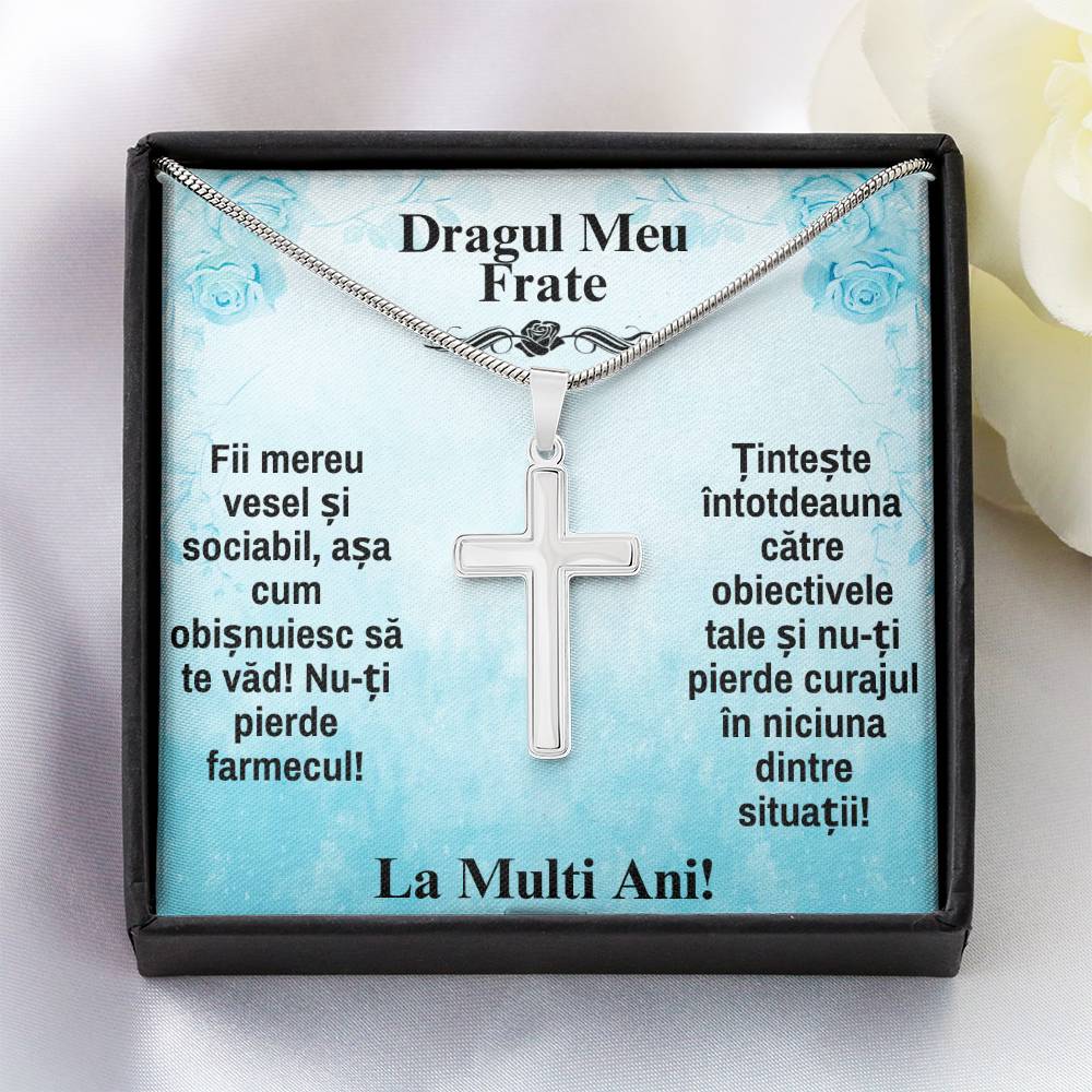 Pentru Fratele Meu Iubit - Lănțișor Cruce