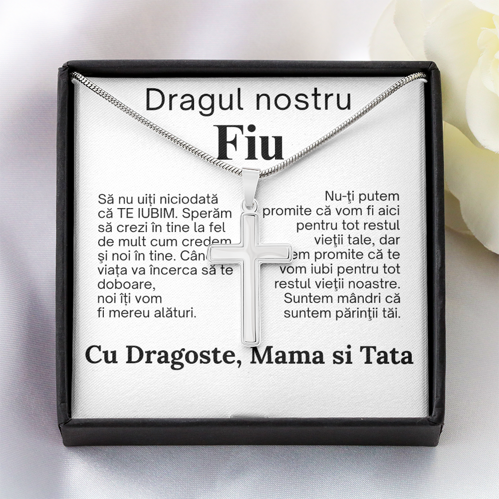 Gift for our dear son – cross necklace