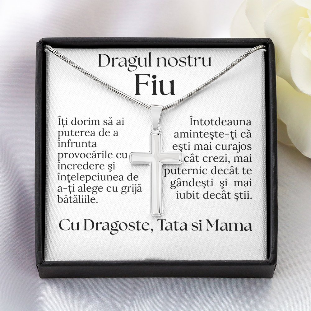 Gift for son – cross necklace