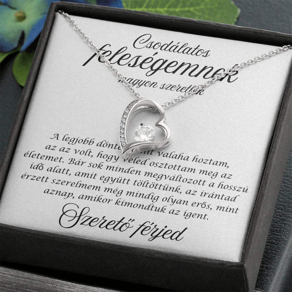 Nyaklánc a drága feleségemnek