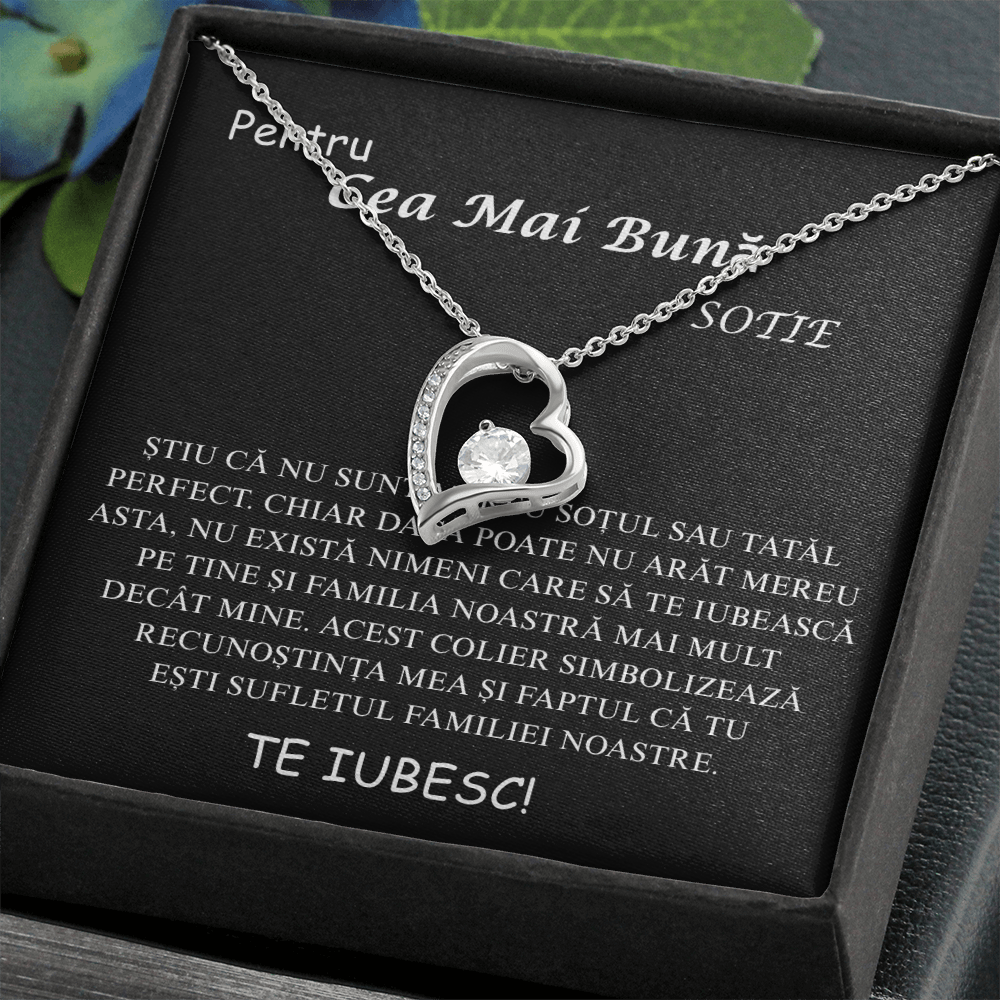 Gift for my beautiful Wife - Heart Necklace