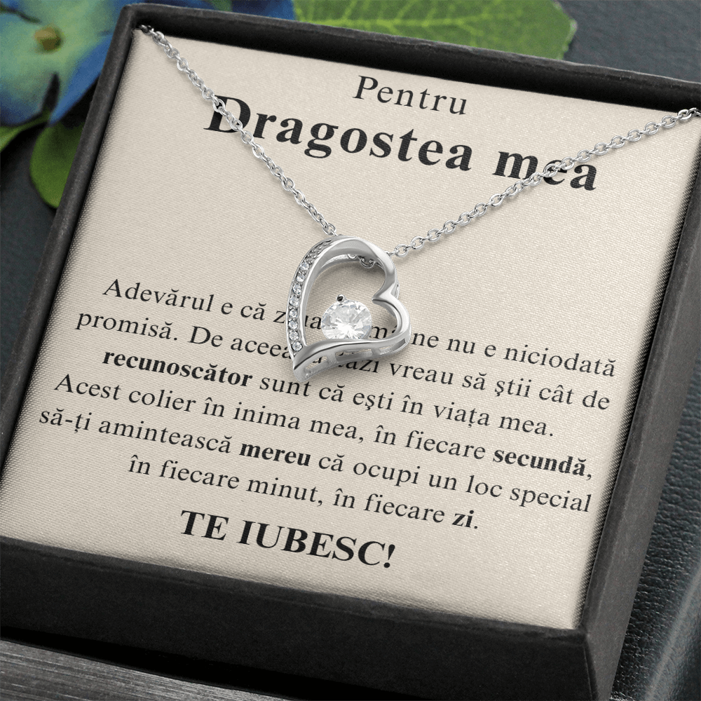Gift for my love - Simple Heart Necklace
