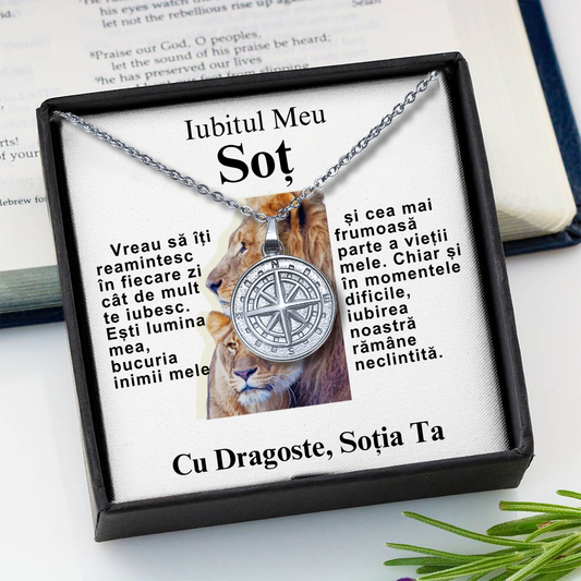 Iubitul Meu Soț- Lănțișor Compass