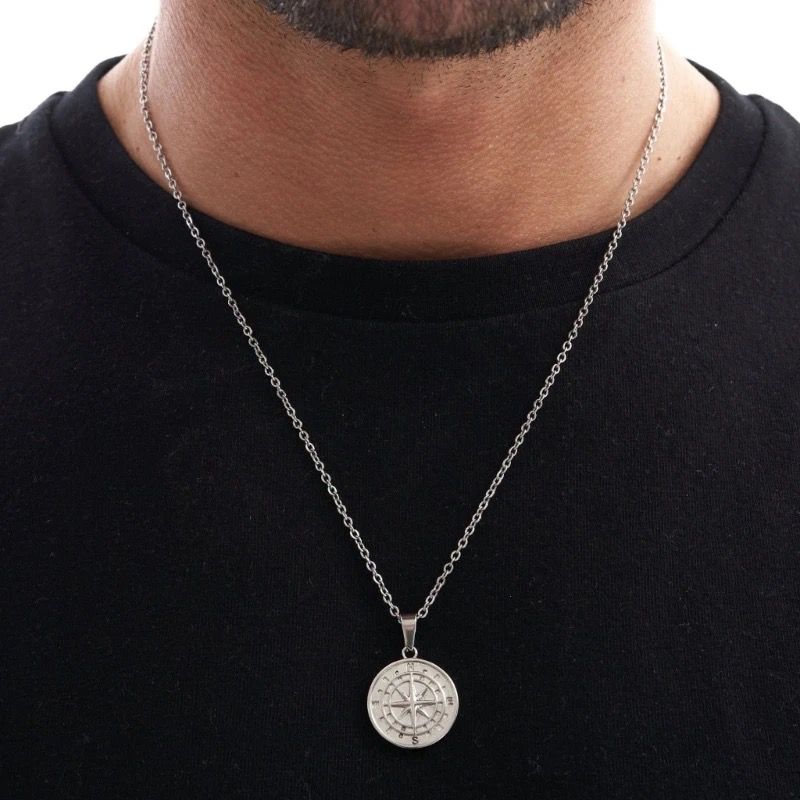 My Dear Son - Compass Necklace from Mom