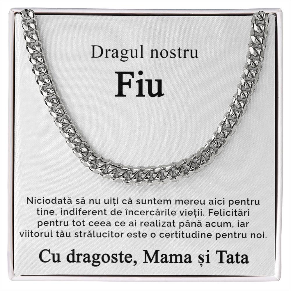 Dragul nostru fiu - Lantisor Cuban Link