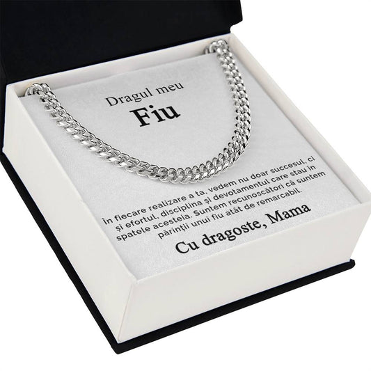 From mother to son - Cuban Link Necklace