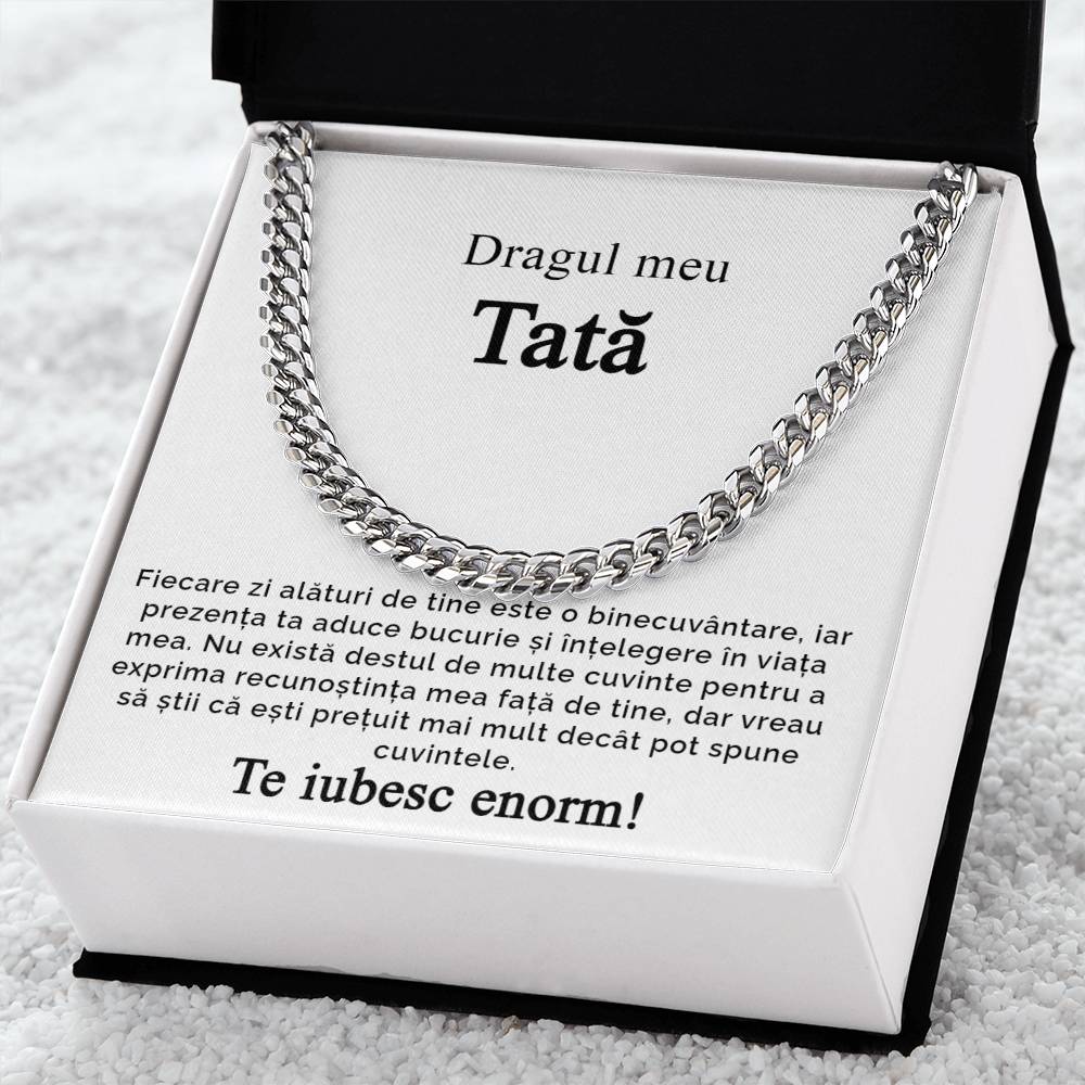 My Dear Dad - Cuban Link Necklace