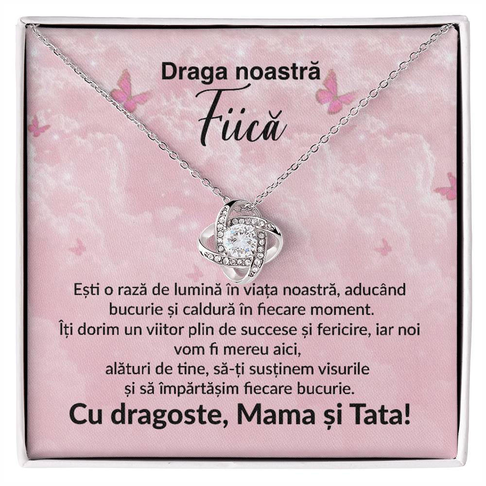 Our Dear Daughter - Love Knot Necklace