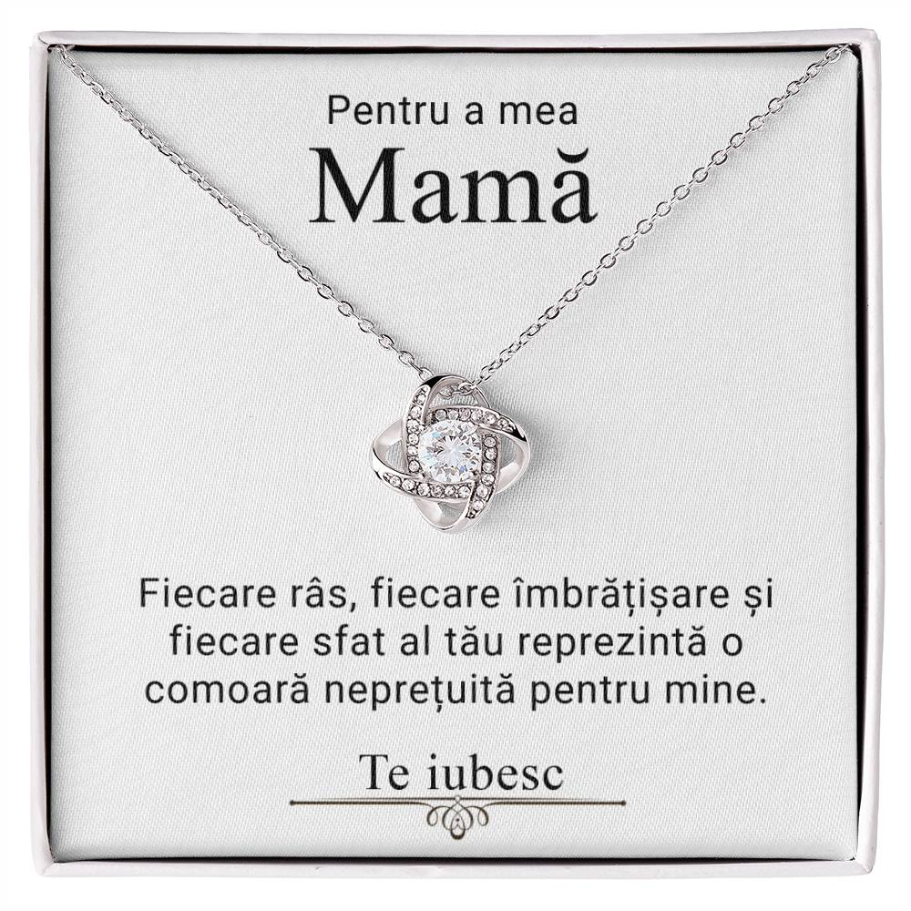 To my mother - love knot necklace