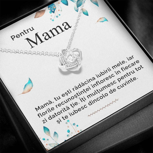 Pentru mama - Colier Love Knot