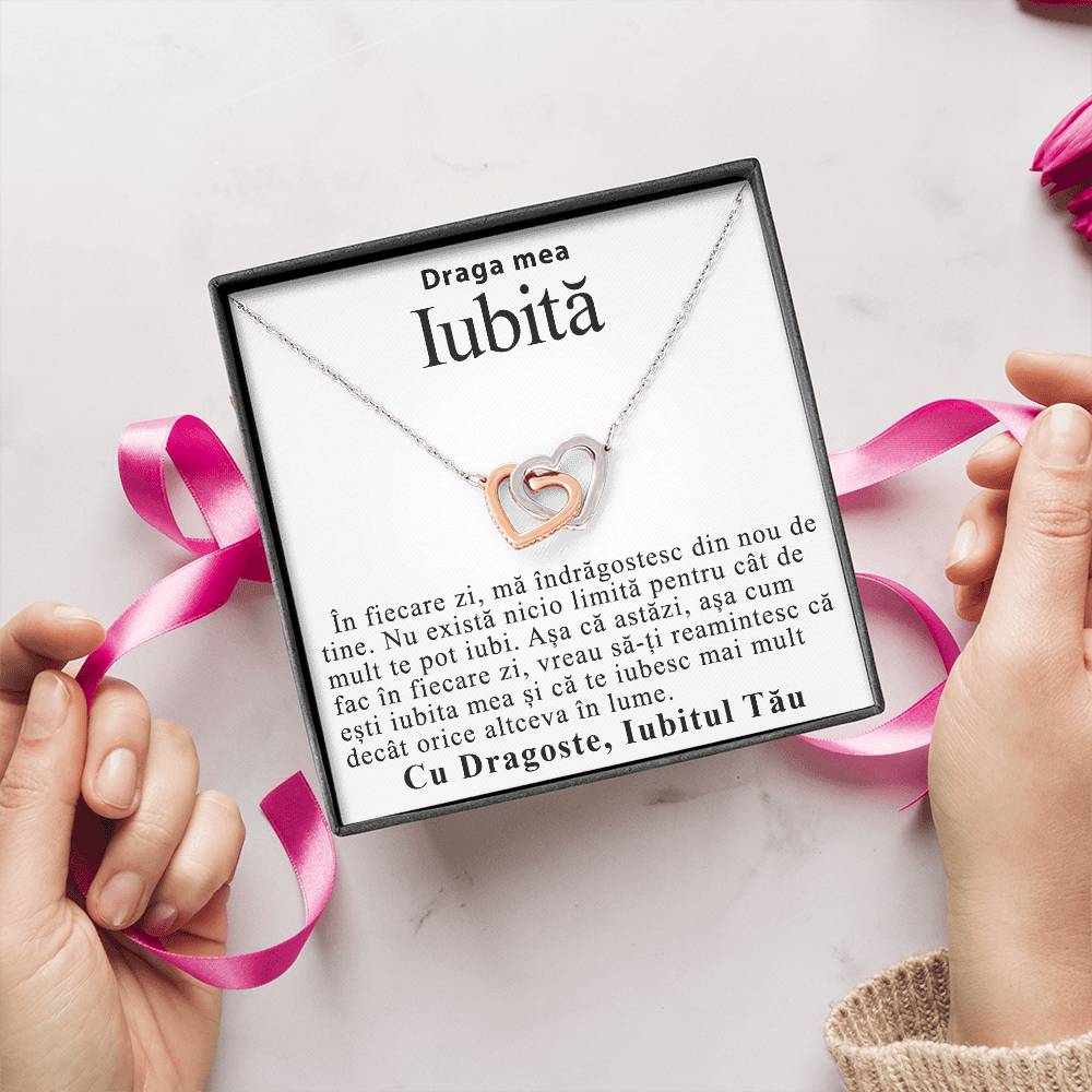 My Dear Lover - Love Connection Heart Necklace 