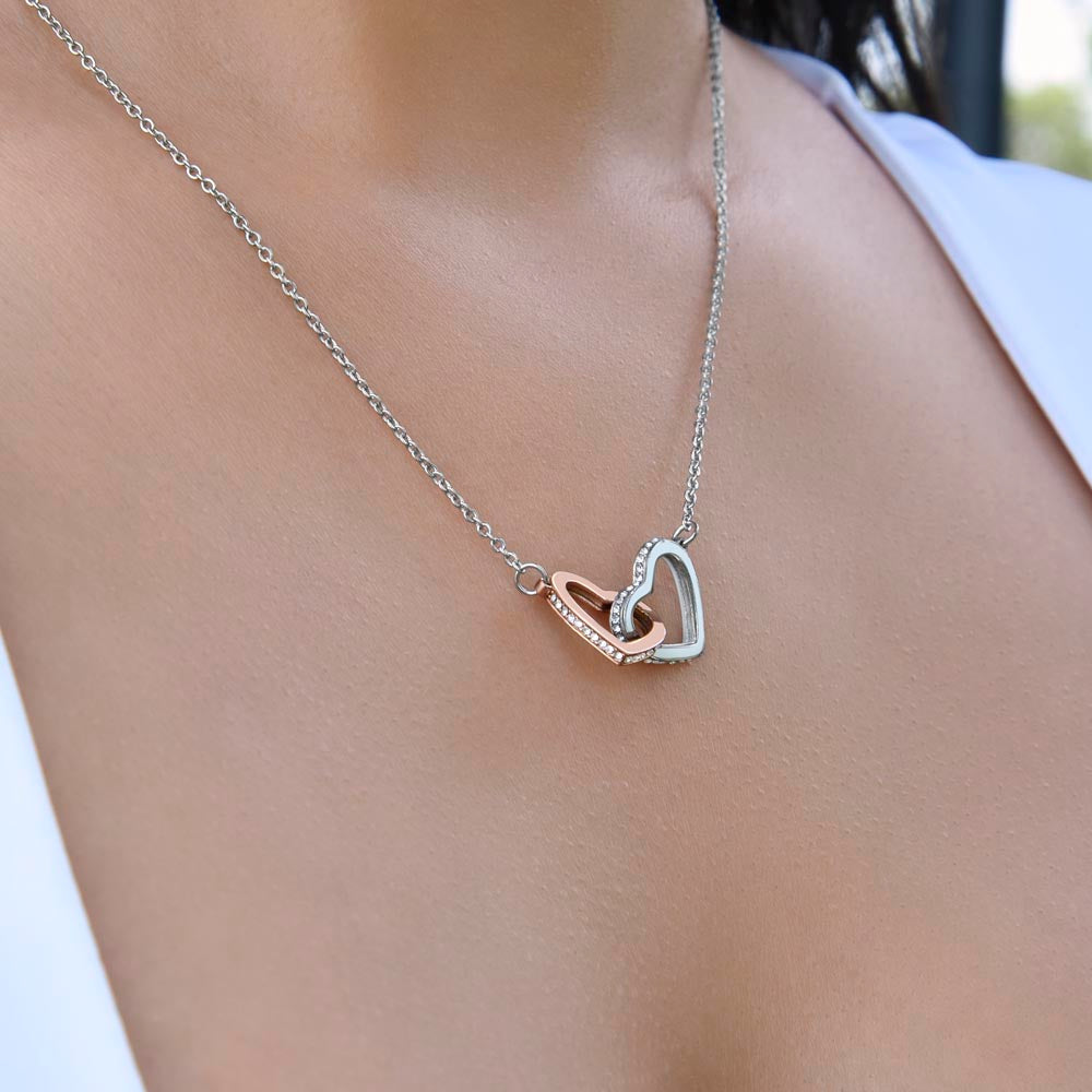 My Dear Lover - Love Connection Heart Necklace 