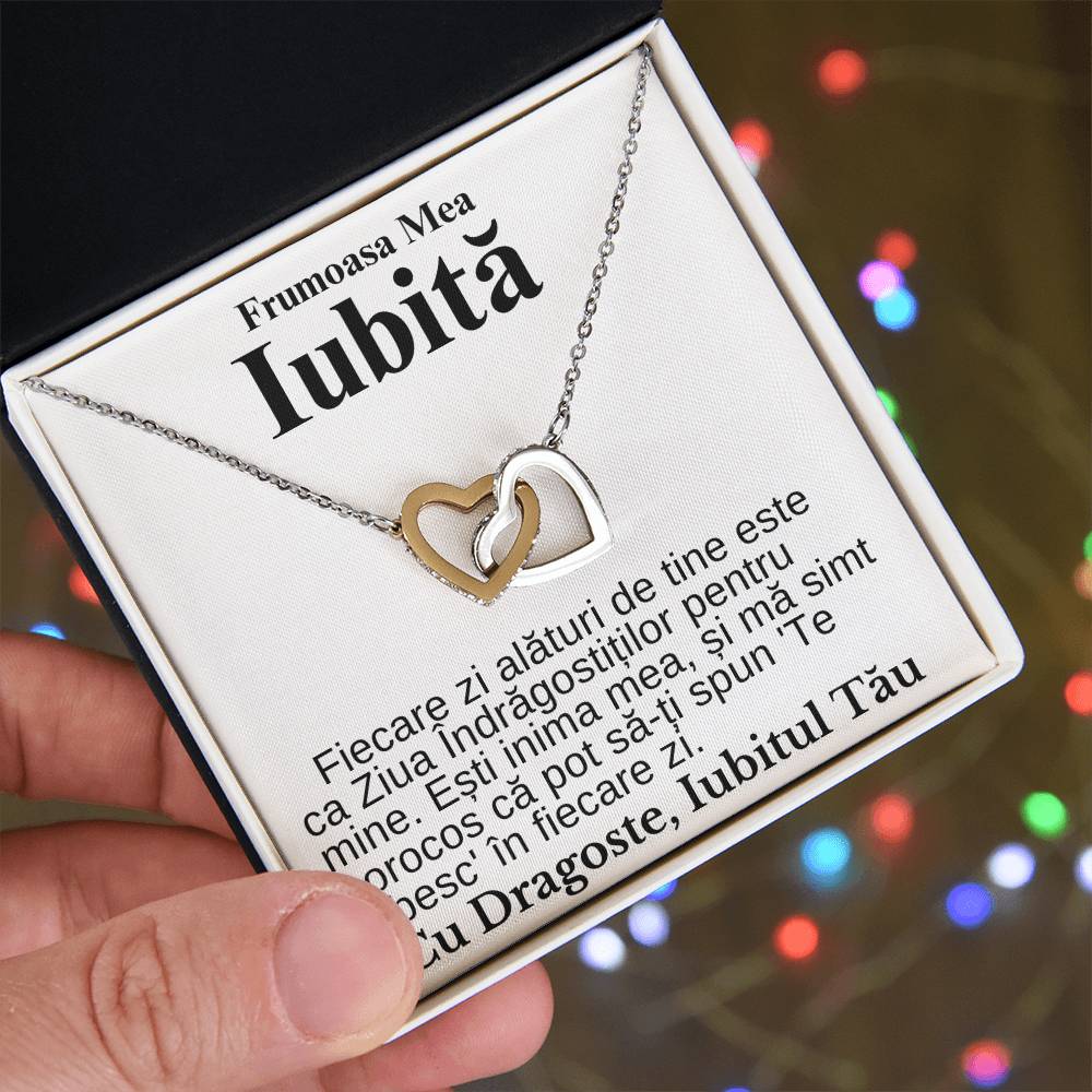 My Beautiful Lover - Forever Pair Hearts Necklace 