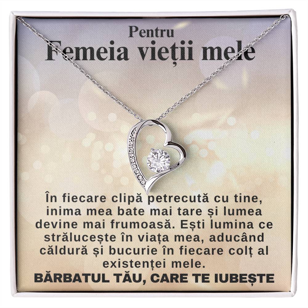 The Woman of My Life – Heart Necklace